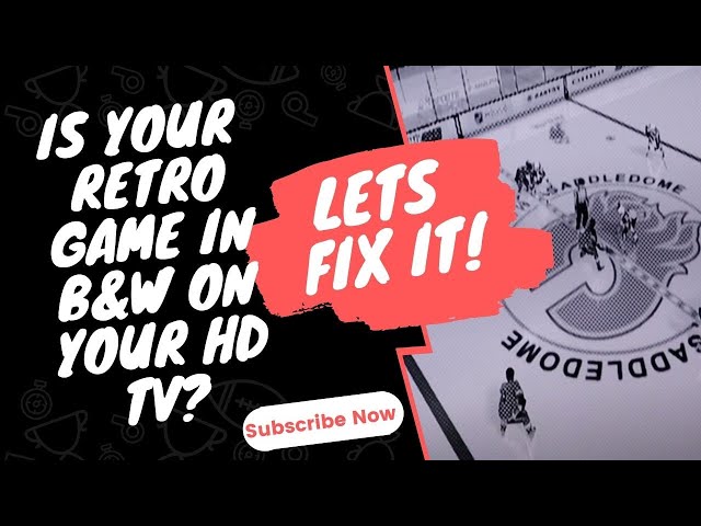 How to make your retro console work with your HD TV?