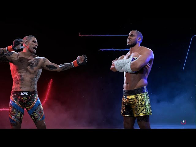Alex Pereira vs. Ciryl Gane Kumite Fight / Stand up only (Simulation on PS5 | UFC 5)
