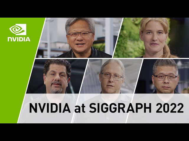 NVIDIA Special Address at SIGGRAPH 2022