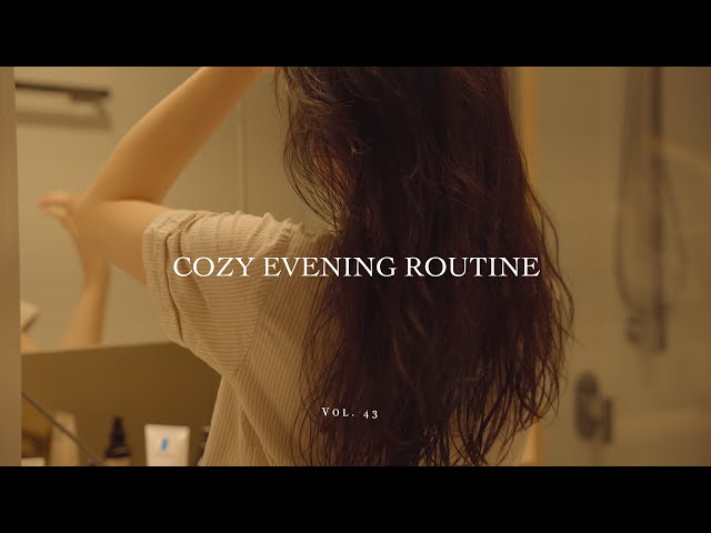 Night Time Routine 🌙 | Cozy evening habits to end the day comfortably | pasta from scratch 🍝🏡