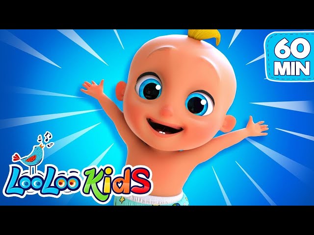 💃 Shaky Shaky & Fun Kids Songs | 1 Hour of LooLoo Kids Nursery Rhymes for Dancing and Singing