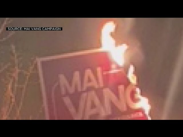 Sacramento Homeowners Angry After Campaign Signs Set On Fire