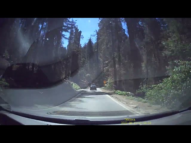 Relaxing Road Trip Time-lapse - CA SR 198/180 - Three Rivers to Kings Canyon NP