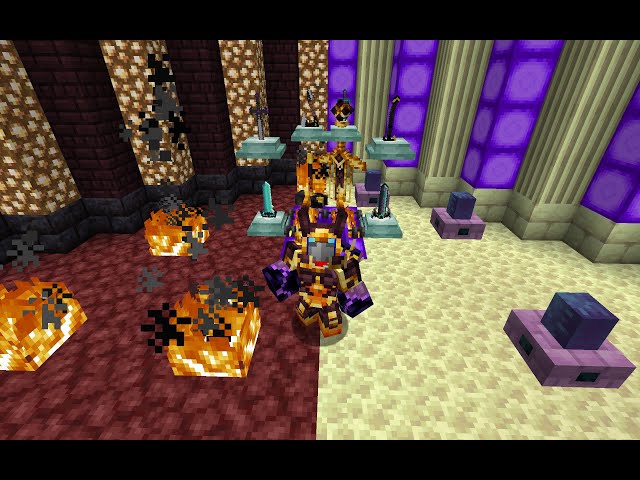 Miracles of Cataclysm. (Minecraft: Epic Fight / Weapons of Miracles + L_Ender's Cataclysm)