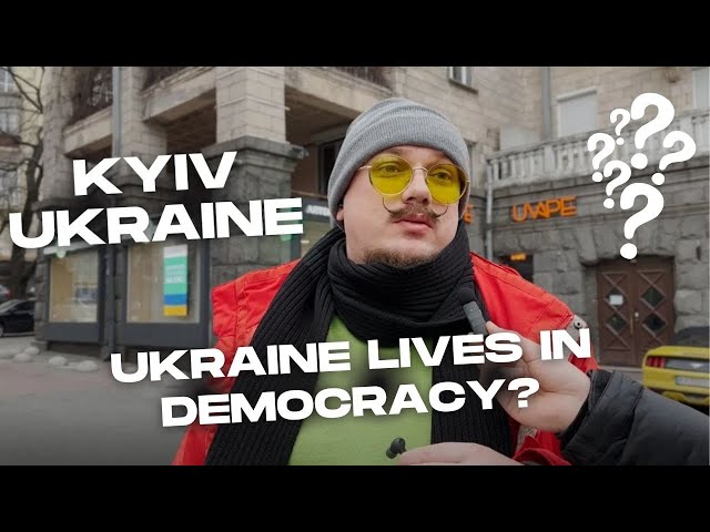Ukraine lives in democracy?