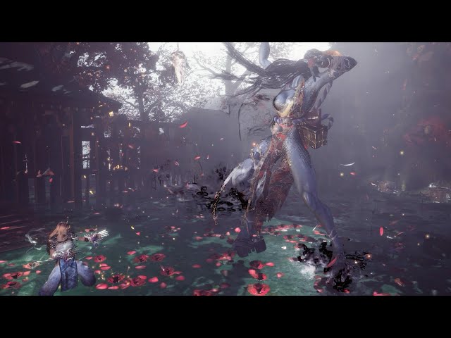 Purity Switchglaive Build Vs. Dream of the Nioh Difficulty Tate Eboshi Boss Fight | Nioh 2