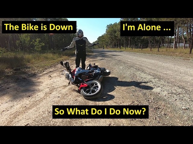 Bike Down - I'm alone - So what do I do Now?