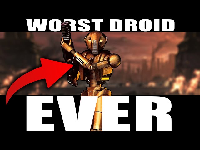 The droid who made life awful for ALL Droids