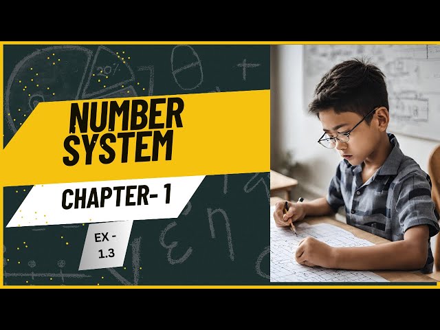 NCERT CLASS 9| CHAPTER 1| NUMBER SYSTEM| EXCERCISE 1.3 |Q1 #ncert #icsemaths10 #CLASS 9 #cbsemaths
