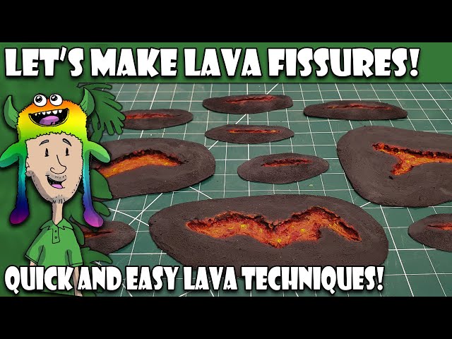 Let's Make - Lava Fissures (Volcanic Terrain Series)