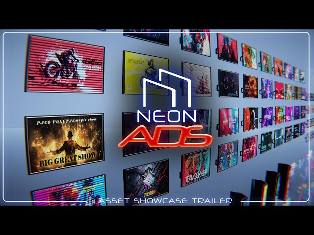 Neon Ads Showroom
