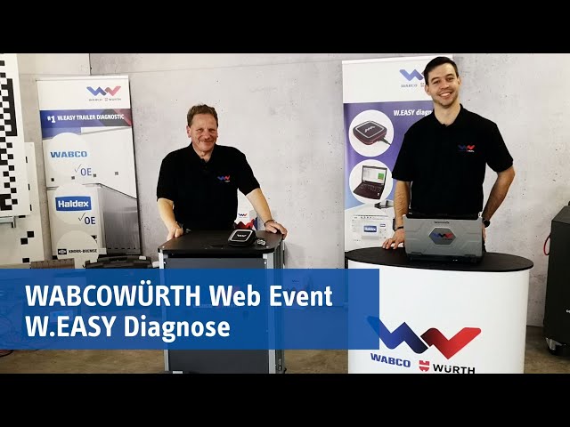 W.EASY Diagnose allgemein - WABCOWÜRTH Web Event 2020