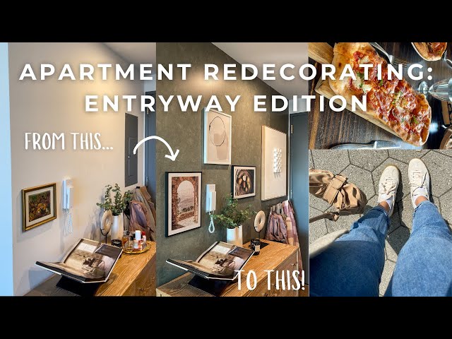 NYC Apartment Series: Redecorating my Entryway & more!