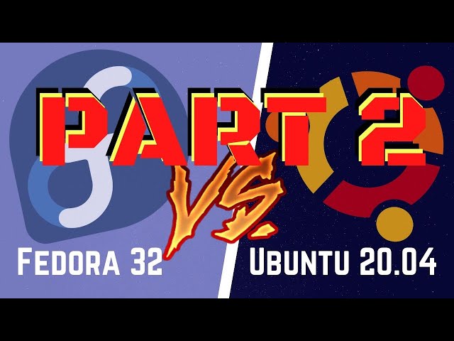 Fedora 32 vs Ubuntu 20.04 - which one boots FASTER - the DEFINITIVE TEST - PART 2