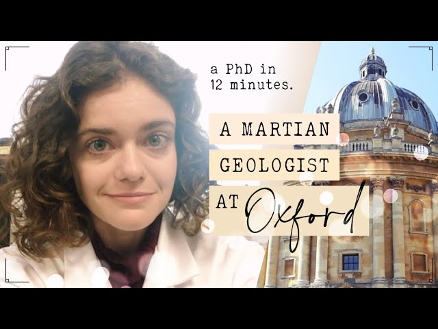 A Doctorate in One Video - Oxford Planetary Scientist