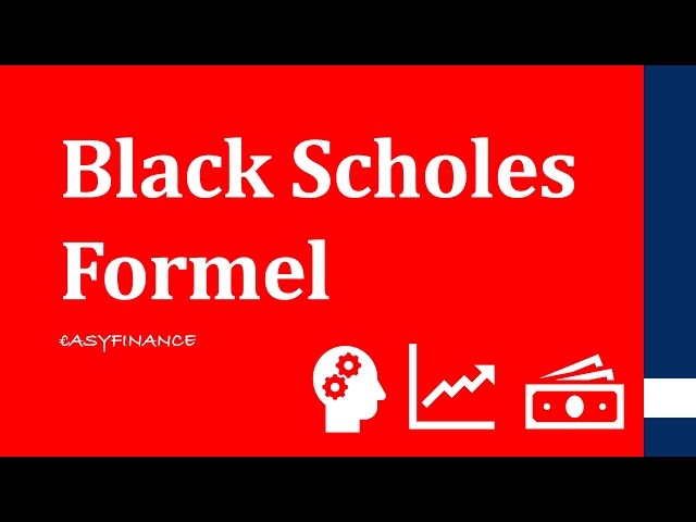 Black Scholes Formel | Was ist das Black Scholes Modell? | einfach erklärt