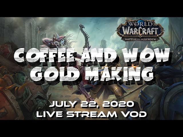 COFFEE AND GOLD MAKING! July 22 2020 Live Stream VOD