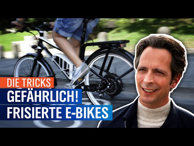 Frisierte E-Bikes - so gefährlich sind getunte Elektrofahrräder | Die Tricks | NDR