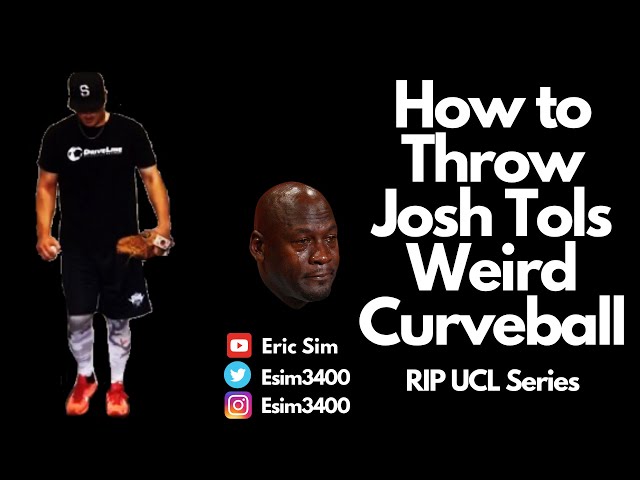 How To Throw Josh Tols Weird Curveball | Pitchingninja Dropbox Edition