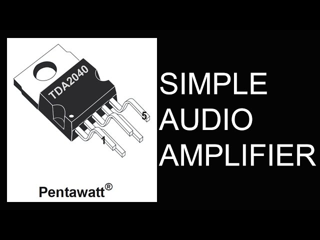 How to Make Simple Hi-Fi Audio Amplifier(HD)