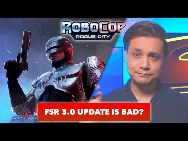 Robocop Rogue City FSR 3.0 Update | FSR 3.0 vs XeSS | Punchi Man Gaming