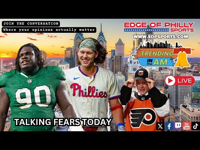 Talking Fears today - What scares you w/the Phillies and Eagles? | Trending in the AM w/Phil Stiefel