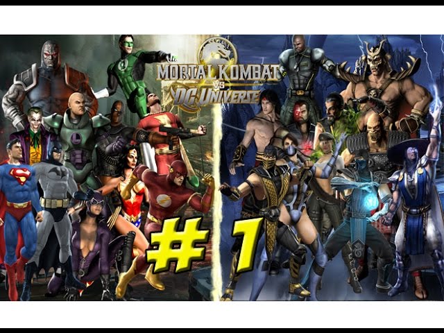 Mortal Kombat Vs DC! Story Mode Part 1 - YoVideogames