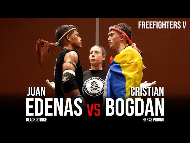 Juan Edenas vs Cristian Bogdan - Freefighters V - Siam Boxing