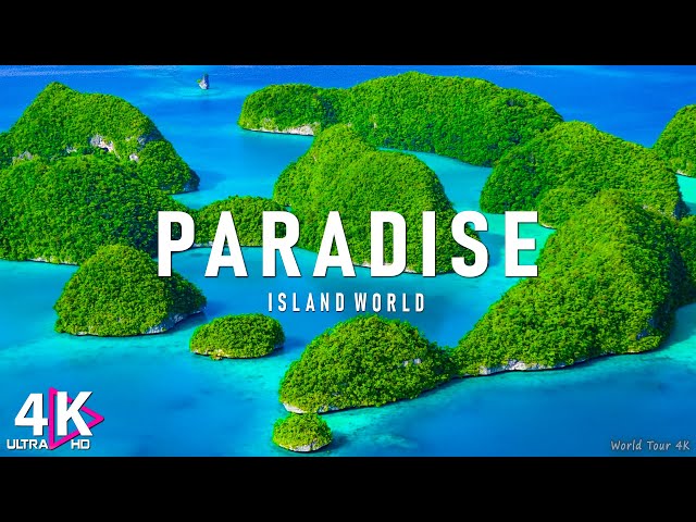 FLYING OVER PARADISE (4K UHD) - Relaxing Music Along With Beautiful Nature Videos - 4K Video UltraHD