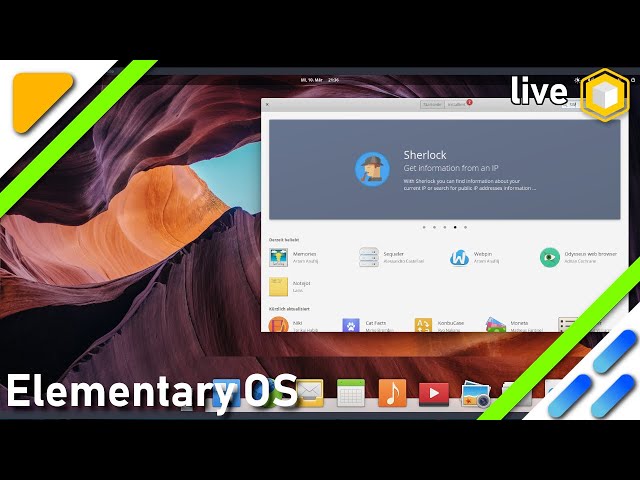 Elementary OS anschauen | Linux Stream [live] [Deutsch/German]