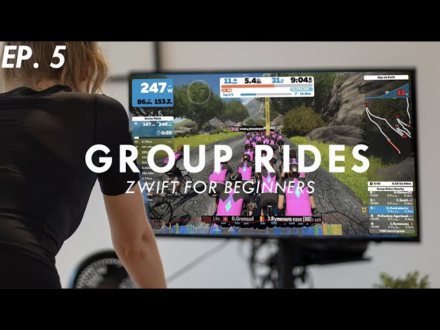 Group Rides on Zwift - All You Need To Know | Zwift For Beginners Ep. 5