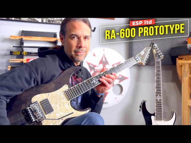 🎸The very FIRST RA-600 signature series ESP ltd guitar!