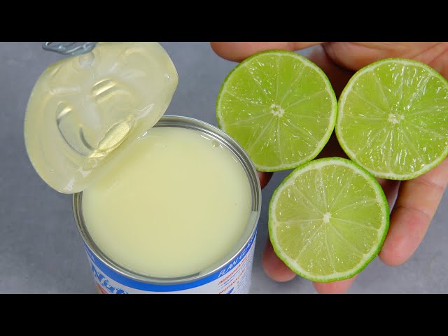 Do you have a cookie Whisk condensed milk with lime and you'll be amazed at the result!