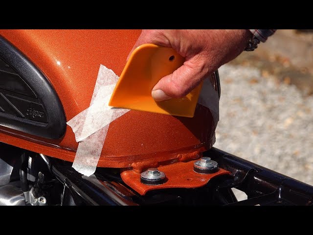 How to Protect your motorcycle paint from chips, scuffs and scratches!