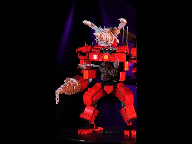 The Strongest Skibidi Titan? It's Upgraded Titan Drillman From Lego! 🚀🤖
