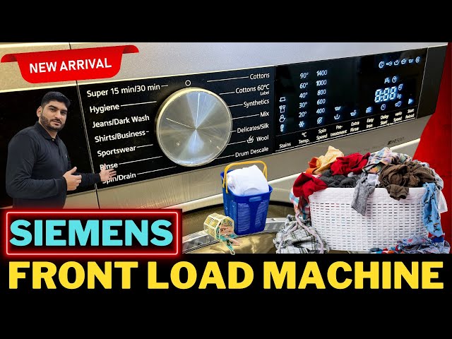 siemens iq500 washing machine | siemens washing machine | best front load washing machine 2024