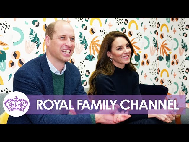 William and Kate Praise Charity for Its Work on Mental Health Support