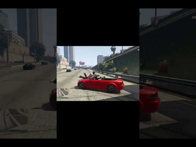 Grand Theft Auto V - Franklin Speeding after a moving Truck to recover a boat (GTA V) PS4