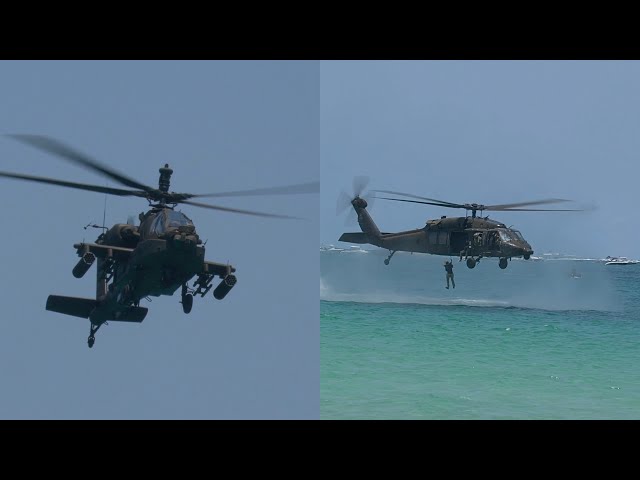 U.S. Army Special Ops Demo Miami Beach 2024