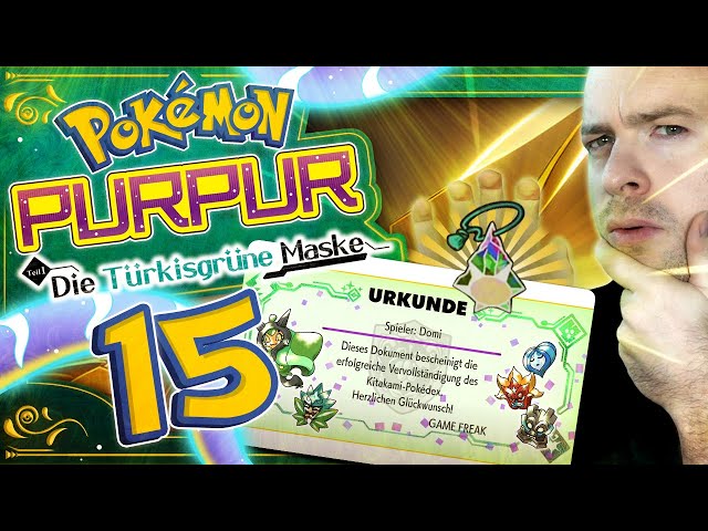 🔴 POKÉMON PURPUR 🟣 DIE TÜRKISGRÜNE MASKE #15: Glitzerpin für 200 Kitakami-Pokémon! [ENDE]