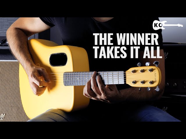 ABBA - The Winner Takes It All - Acoustic Guitar Cover by Kfir Ochaion - LAVA ME 3