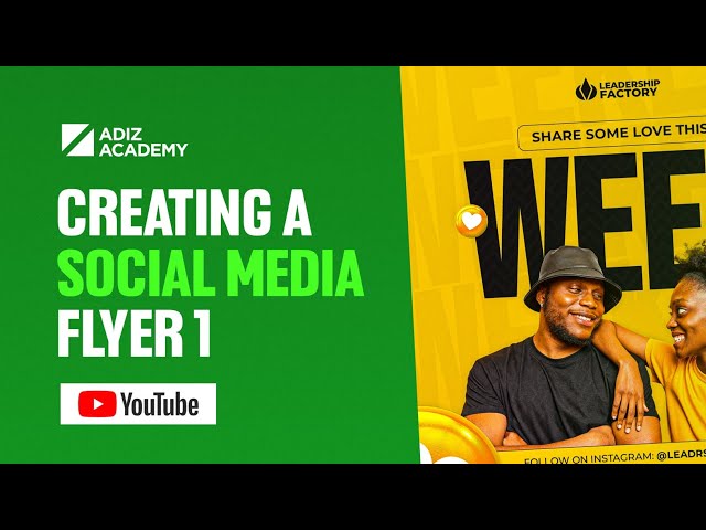 How To Create A Social Media Flyer 1