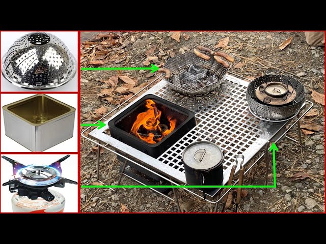 renovate an old camping table part 2ㅣstainless steamer
