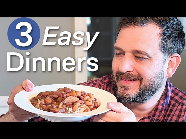 3 SIMPLE MEALS TO MAKE THIS WEEK! | WINNER DINNERS | NO. 133
