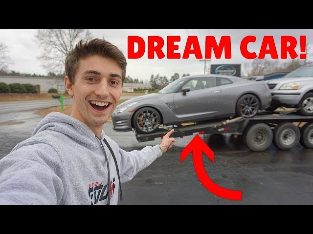 COLLECTION DAY!! I Bought An R35 Nissan GT-R At 24 Years Old!!