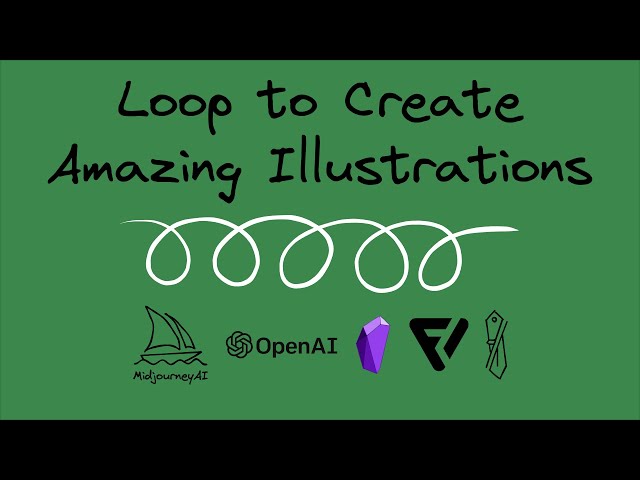 3 ways to Loop with Midjourney's Image Description Tool to Create Amazing Illustrations for Your PKM