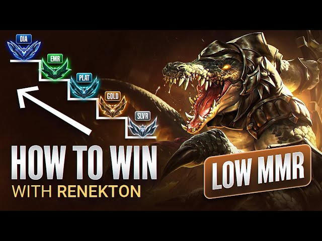 How to Climb out of Lower MMR Using RENEKTON - Season 14 Renekton Guide