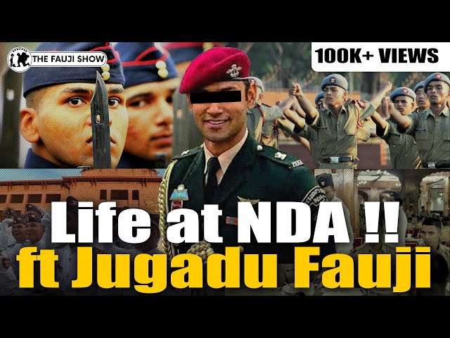 NDA Ke Kisse !! | Life at NDA ft Indian Army Officer @jugadufauji Ep-143 #nda