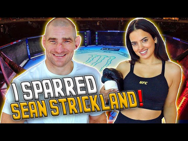 Sean Strickland teaches me how to fight!