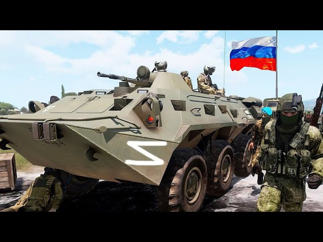 Finally finished! The largest Invading Division goes to hell on Ukrainian soil - Arma 3